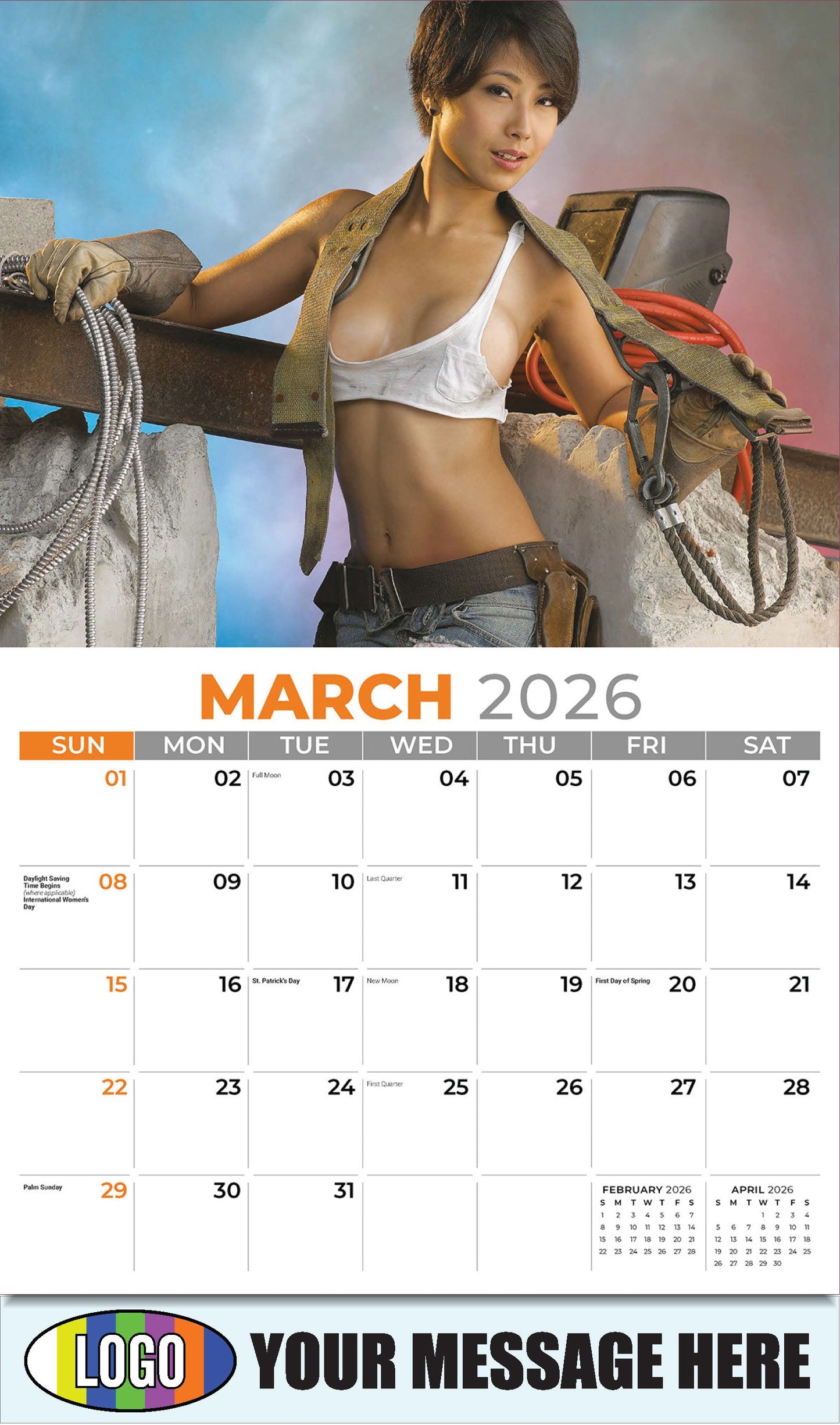 2026 Business Promotional Calendar - Building Bades - March
