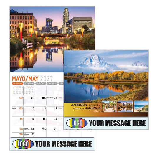 Scenes of America (Spanish-English bilingual)