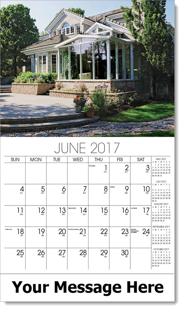 Luxury Custom Home Wall Calendars Promo Advertising Calendars for