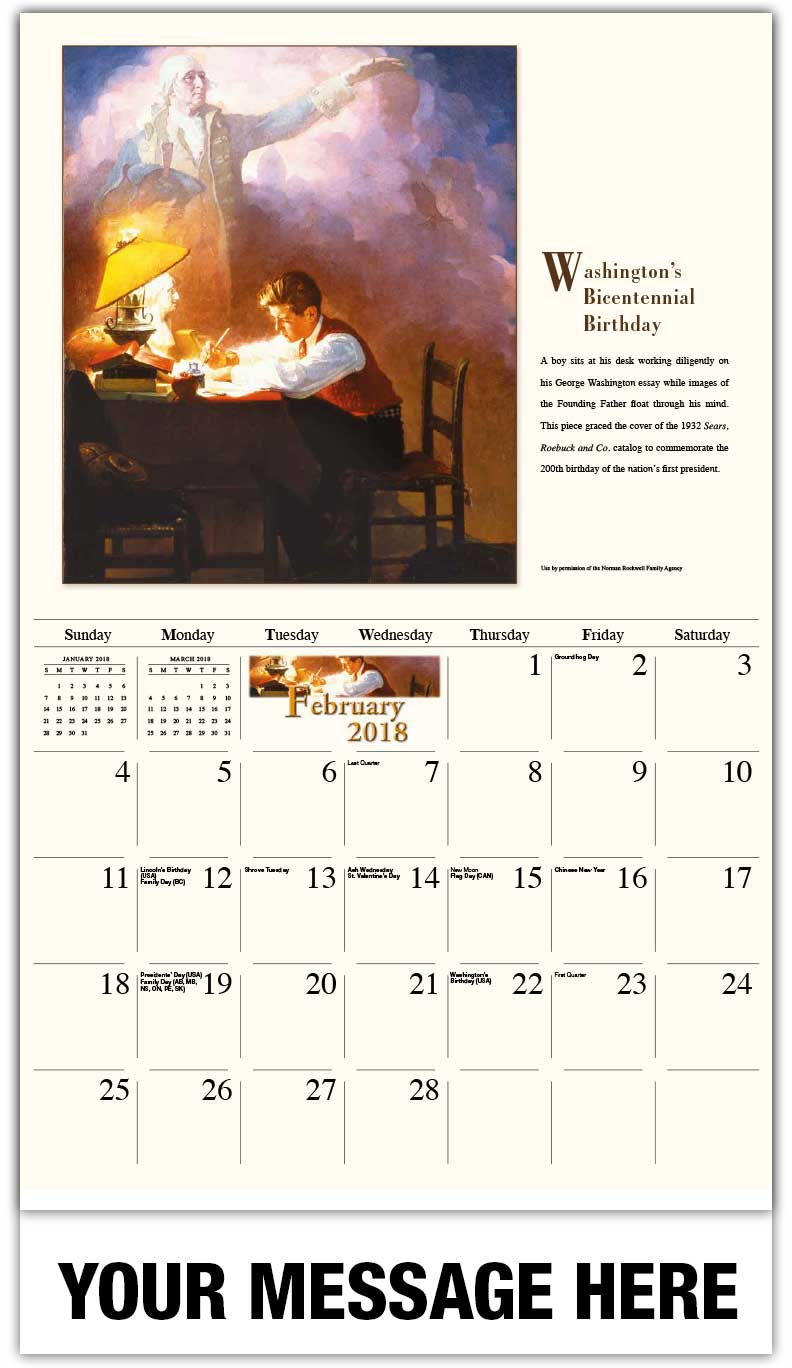 Photo Wall Calendars norman rockwell art calendar | 65¢ promotional wall calendars Photo Wall Calendars norman rockwell art calendar | 65¢ promotional wall calendars