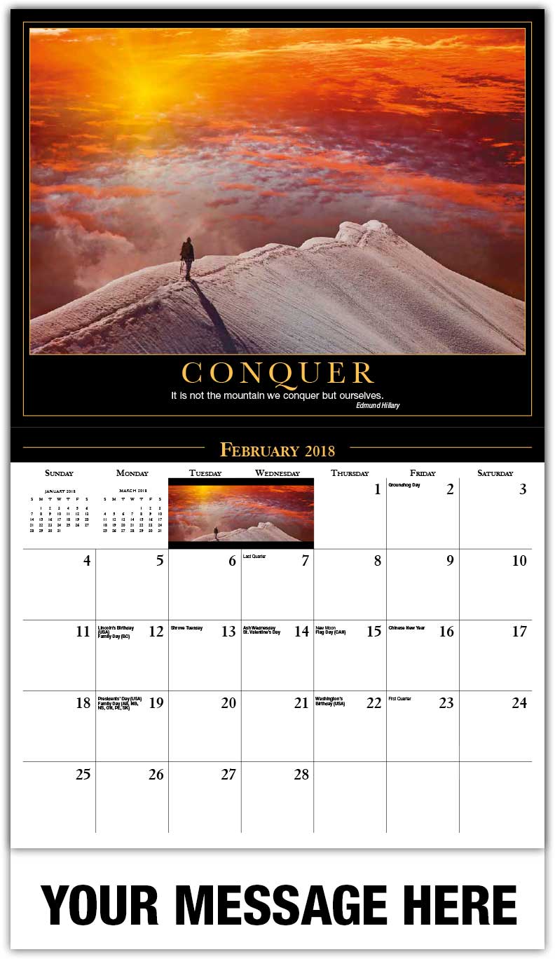motivational quotes calendar 65 motivation poster personalized monthly calendars