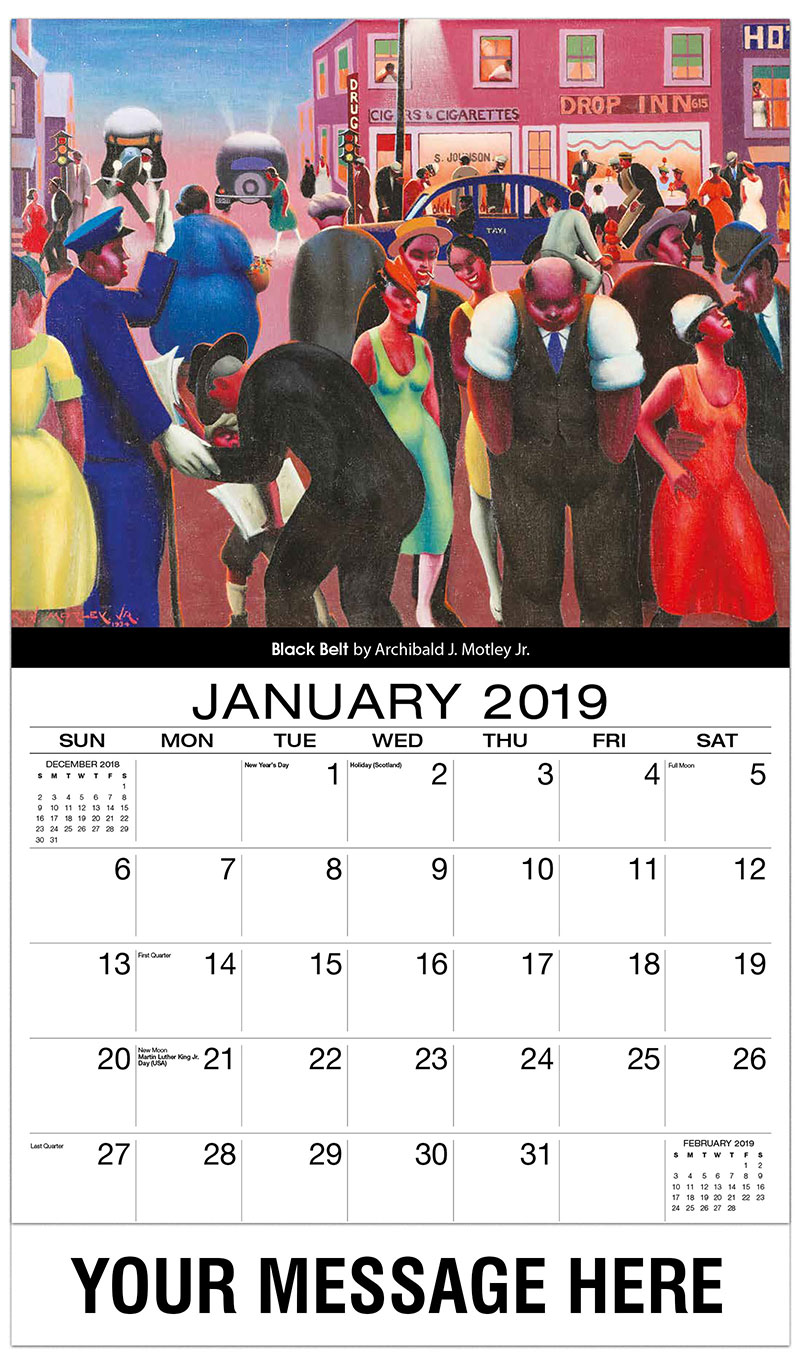 black art promotional calendar 65 african american art advertsing black calendars