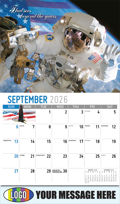 2026 Business Promotion Calendar - America the Beautiful  - September