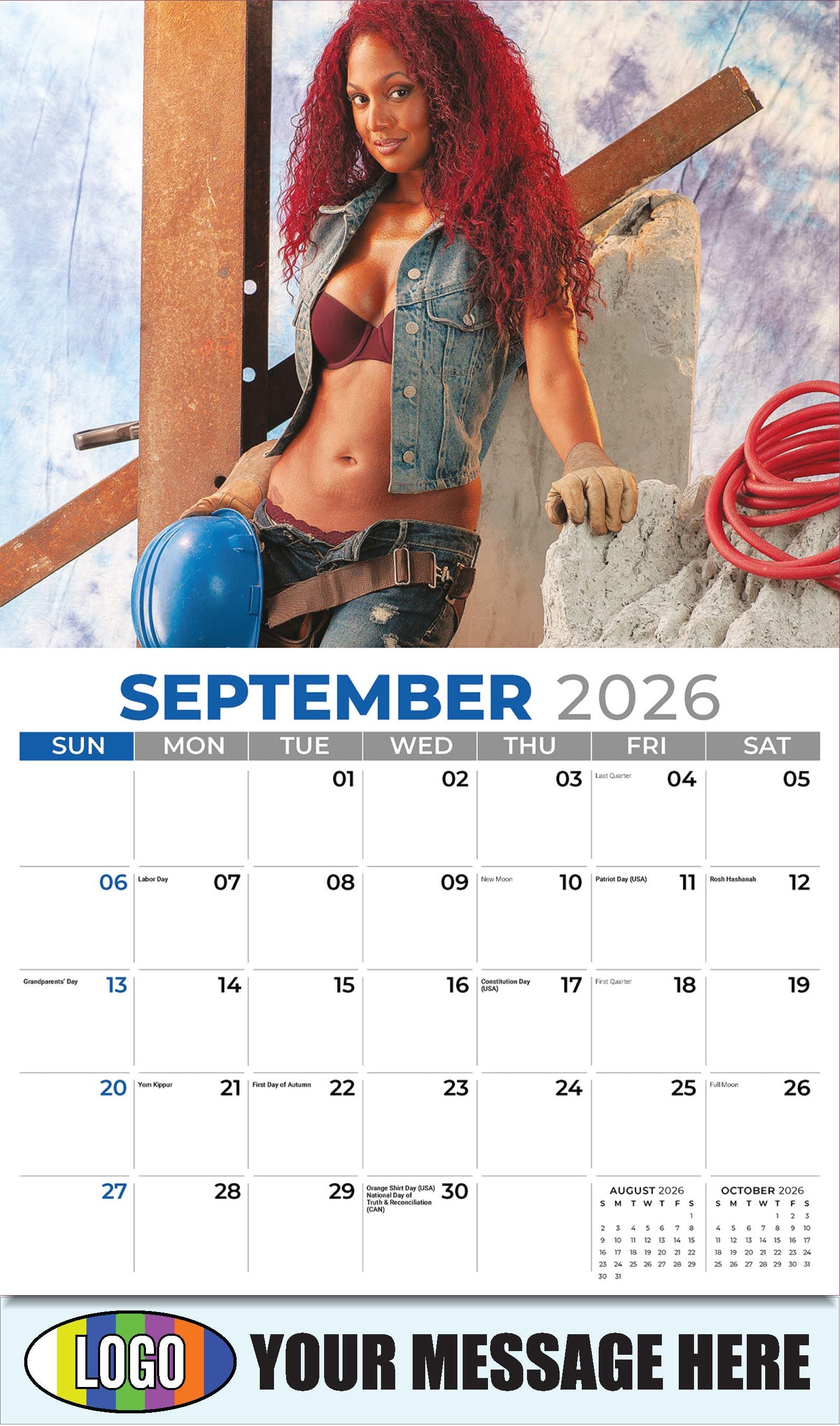 2026 Business Promo Calendar - Building Bades - September