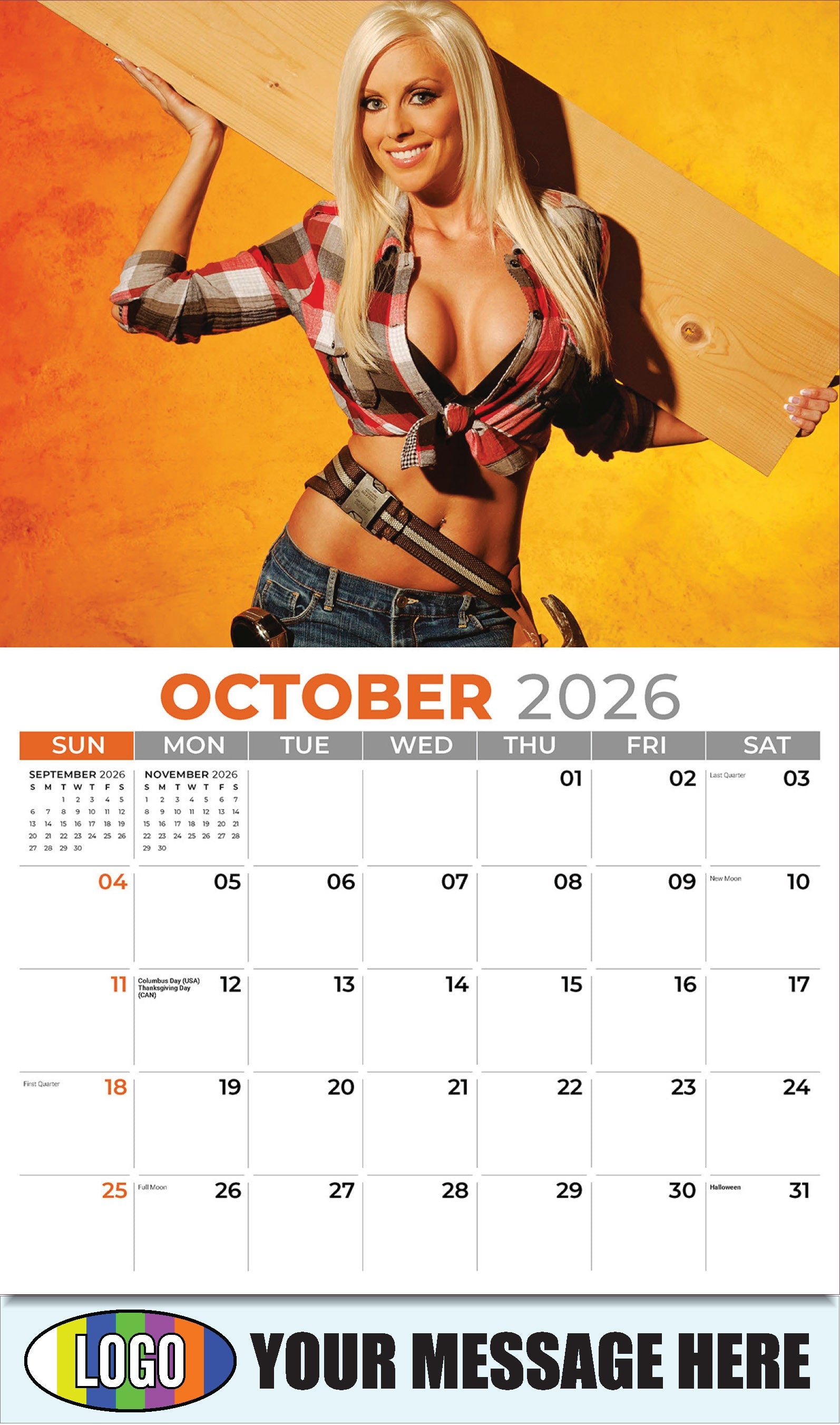 2026 Business Promotion Calendar - Building Bades - October