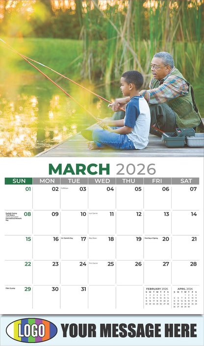 2026 Business Promotional Calendar - Country Spirit - March