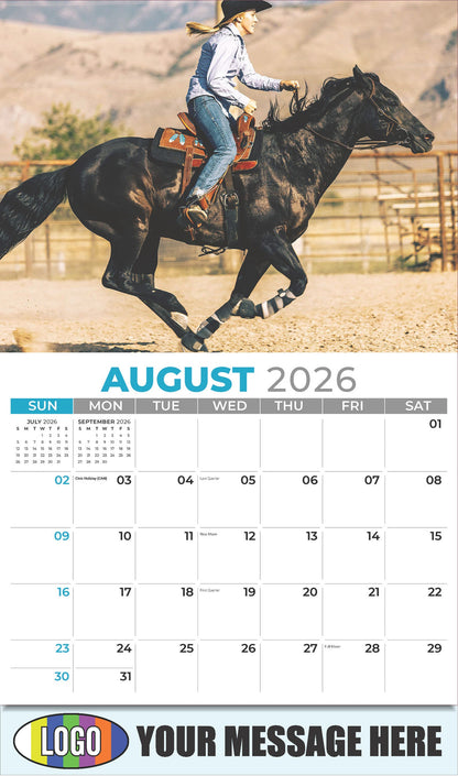 2026 Business Promo Calendar - Country Spirit - August