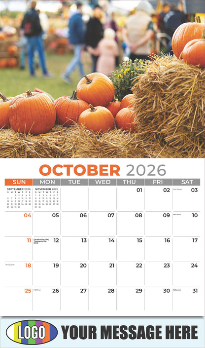 2026 Business Promotion Calendar - Country Spirit - October