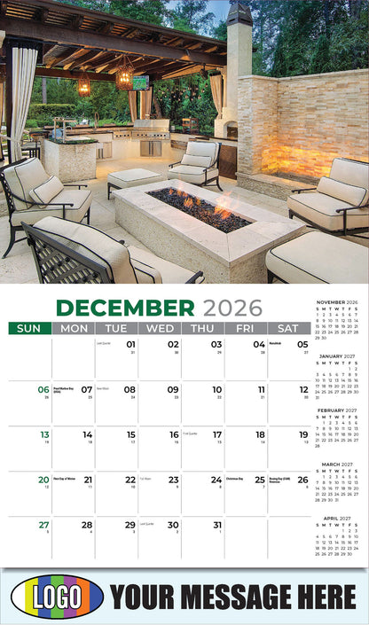 2026 Business Promotion Calendar - Decor and Design - December