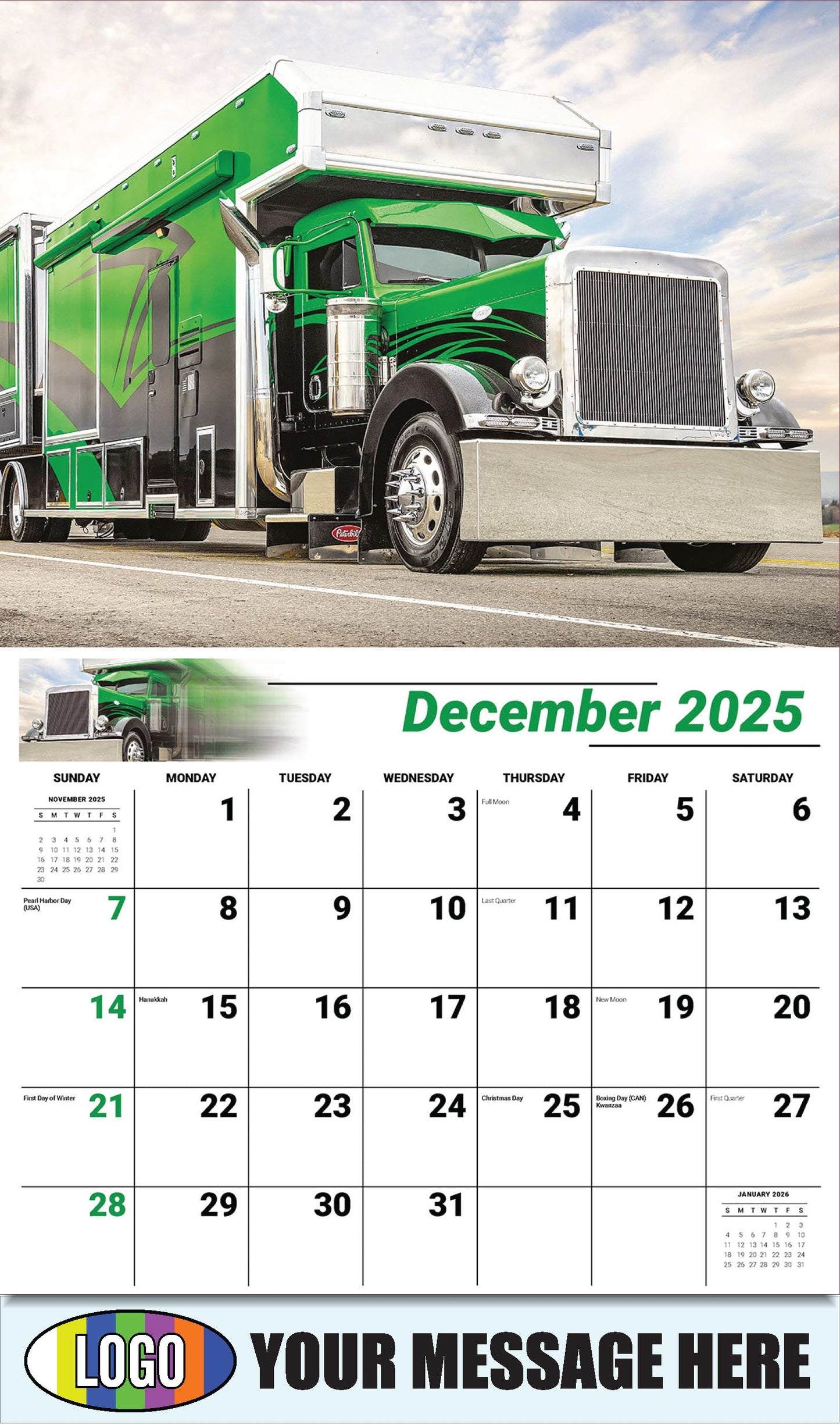 2026 Business Promotional Calendar - Kings of the Road - December_a