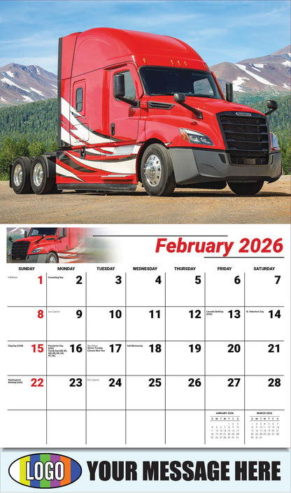 2026 Business Promotional Calendar - Kings of the Road - February