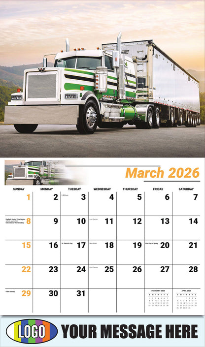 2026 Business Promotional Calendar - Kings of the Road - March
