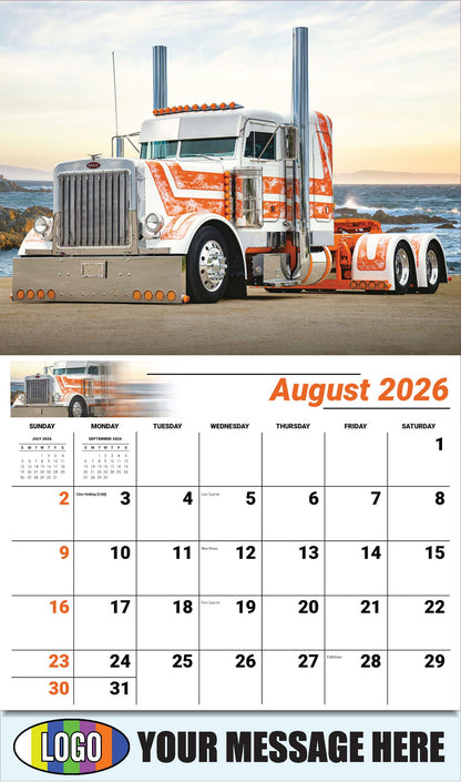 2026 Business Promo Calendar - Kings of the Road - August