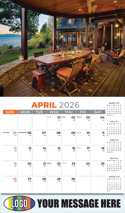 2026 Business Advertising Calendar - Luxury Homes - April