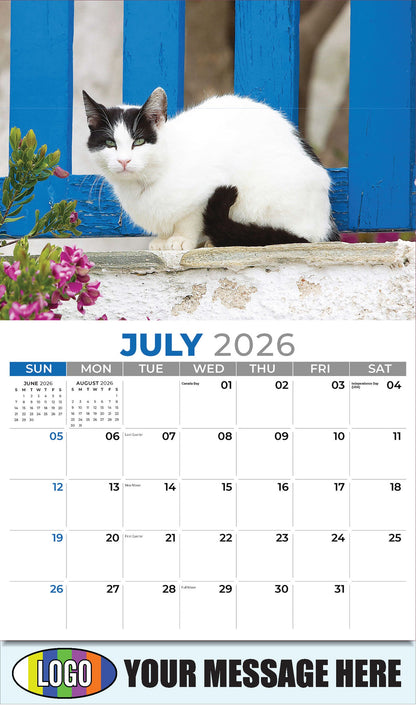 2026 Business Promo Calendar  - Pets - July