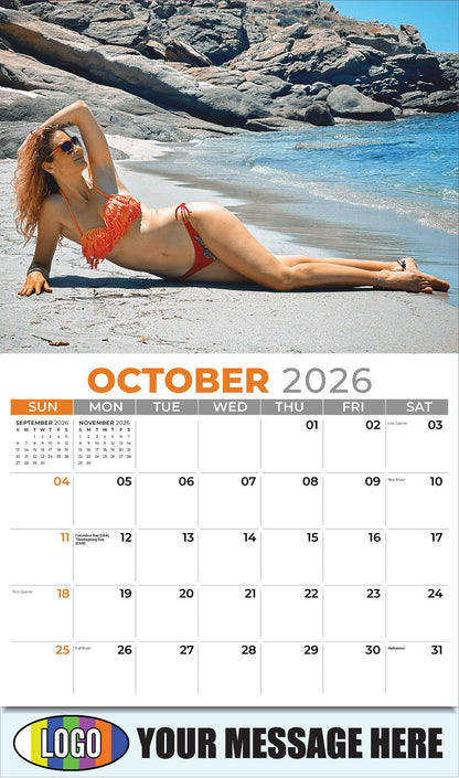 2026 Business Promotion Calendar - Swimsuits - October