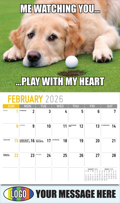 2026  Business Promotional Calendar - The Memeing of Life - February