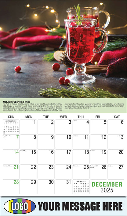 2026 Business Promotional Calendar - Vintages: Wine Tips - Russian Federation - December_a