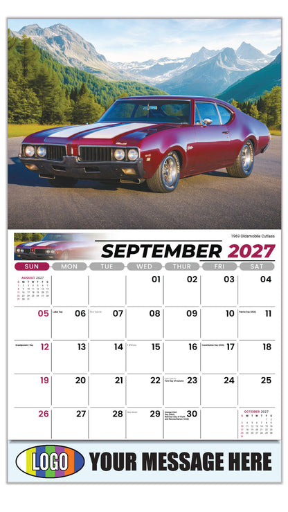 2027 Business Promo Calendar - GM Classics -  - September