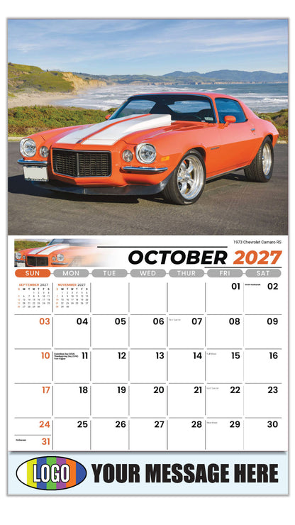 2027 Business Promotion Calendar - GM Classics -  - October