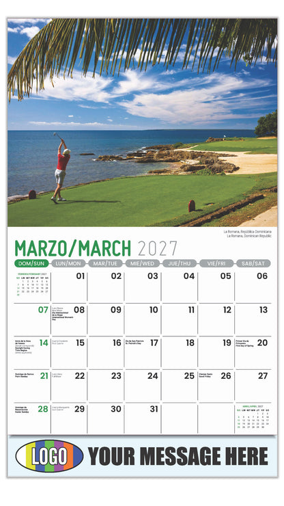 2027 Business Promotional Calendar - Latin America Scenic  - La Romana, Dominican Republic
La Romana, República Dominicana - March