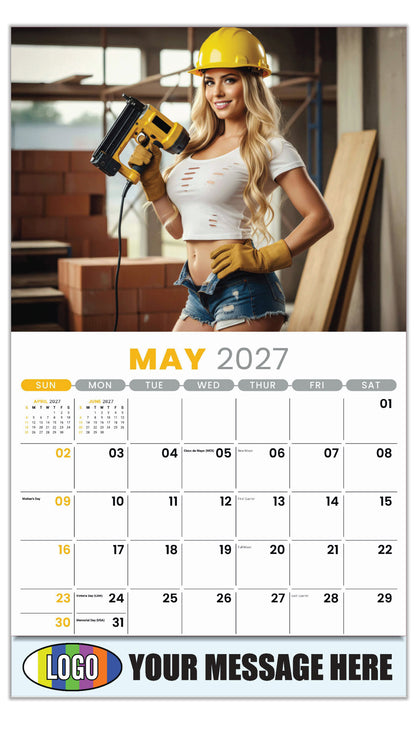 2027 Business Advertising Calendar - Building Bades - May