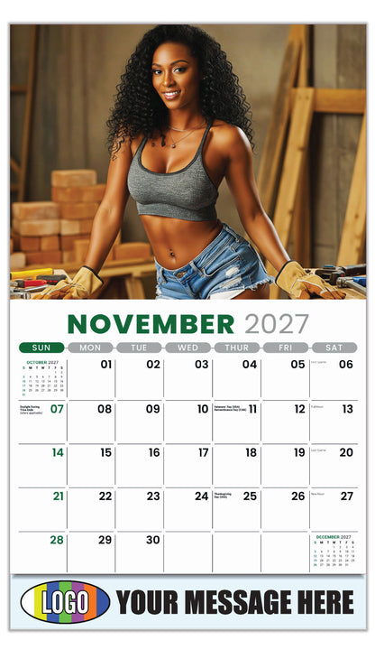 2027 Business Promotion Calendar - Building Bades - November