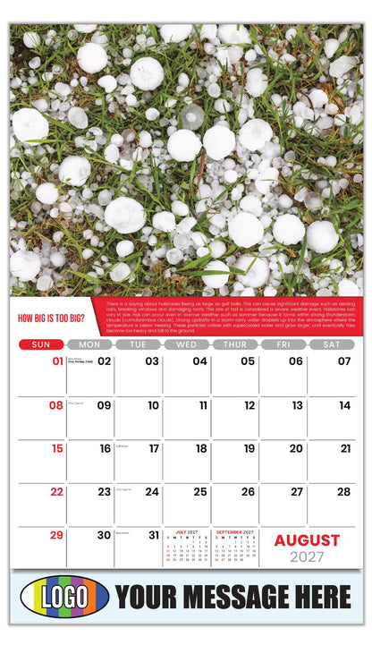 2027 Business Promo Calendar Planet Earth - August - How Big is Too Big?