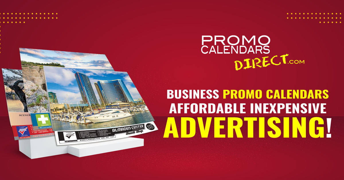 Promotional Calendars for Businesses | Company Calendars – Promo ...