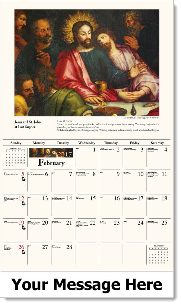 Catholic Wall Calendar | Fundraising | Liturgical Calendar Catholic Wall Calendar | Fundraising | Liturgical Calendar