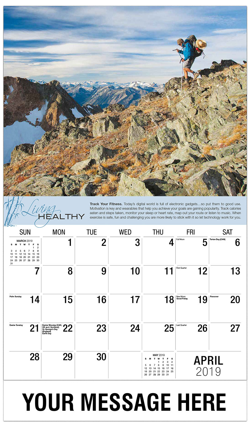 holistic health and wellness promotional calendar 65 business health and fitness calendars