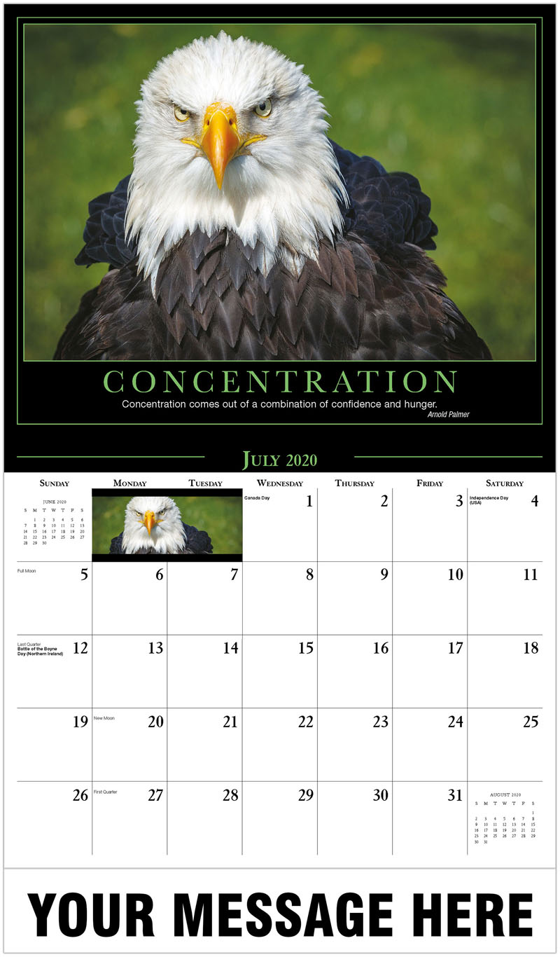 Motivational Quotes Calendar 2020 promotional calendar 