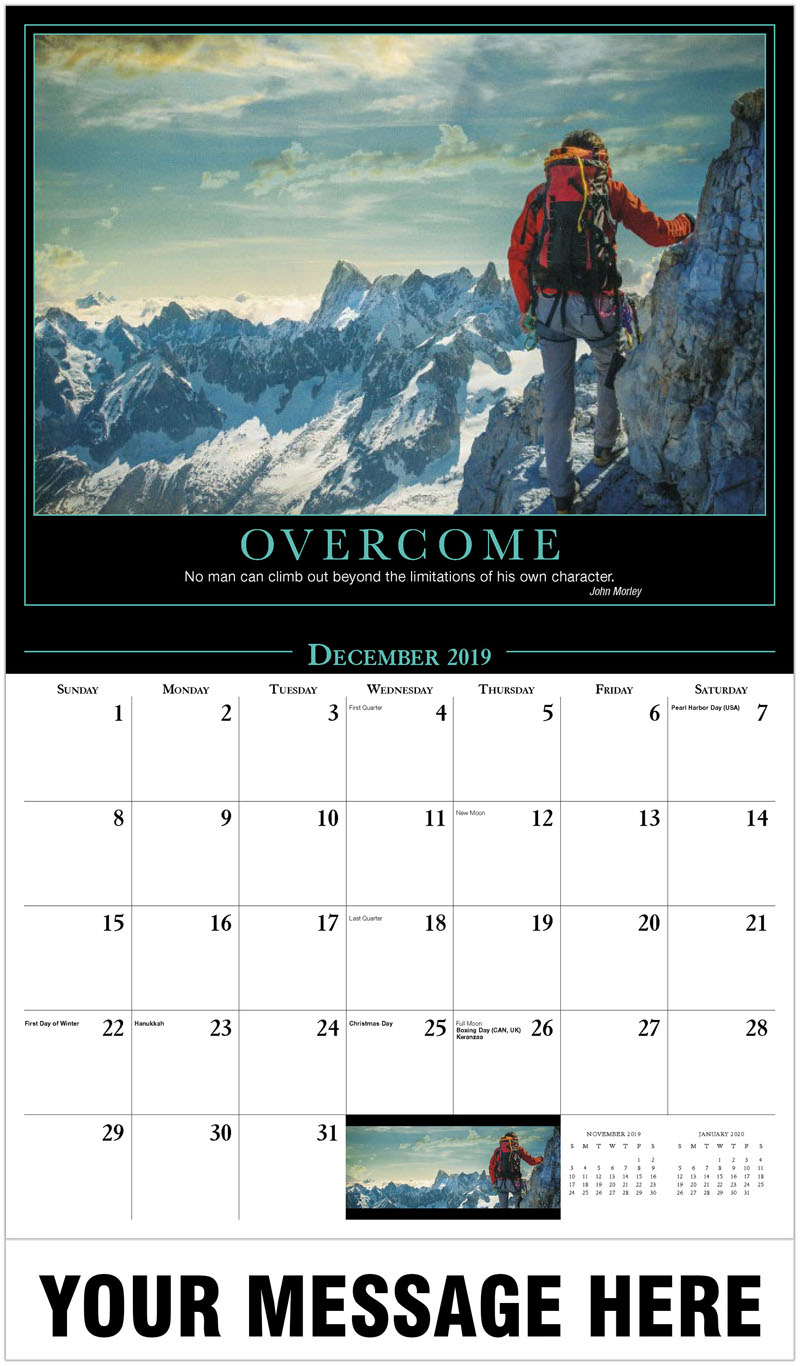Motivational Quotes Calendar 2020 promotional calendar motivation