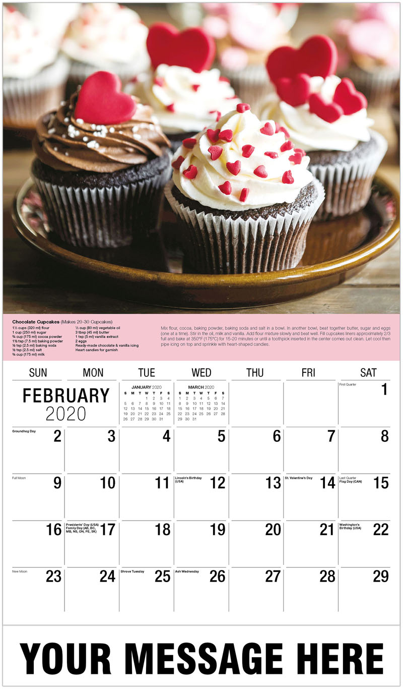 2020 recipes promotional calendar wall calendars for calendar monthly 2020