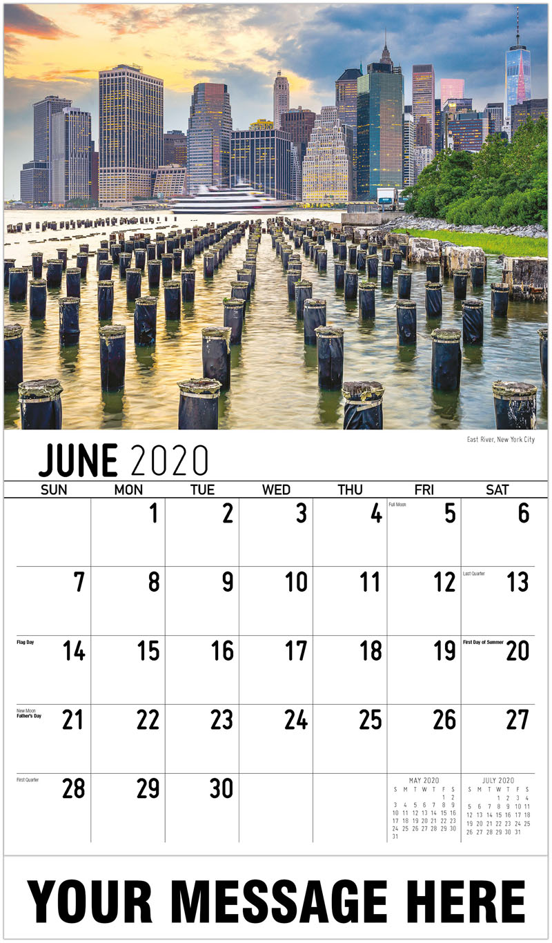 2020 Advertising Calendar New York State Scenic Calendar