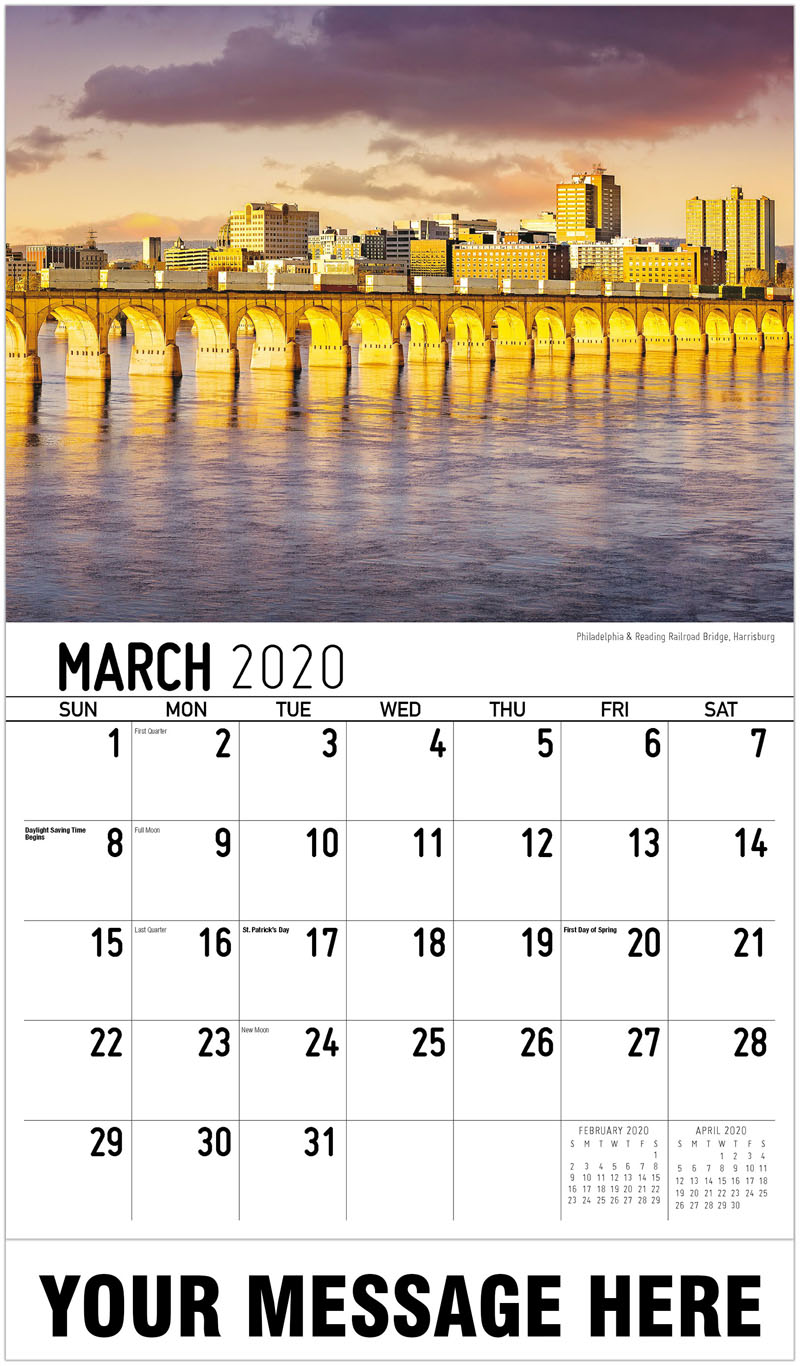 2020 Scenes of Pennsylvania Calendar PA Scenic Business Advertising