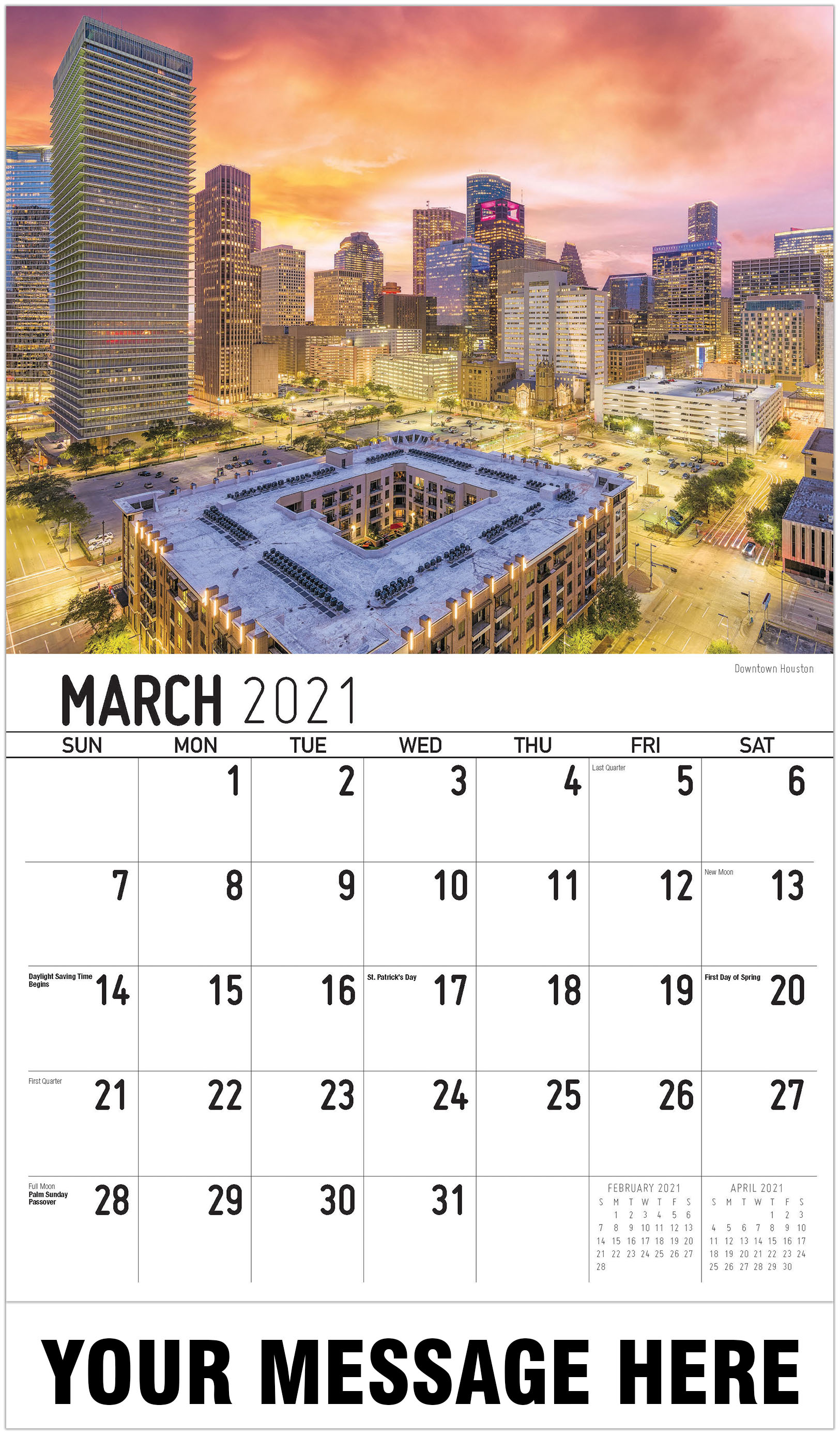2021 Scenes of Texas Calendar | Texas State Promotional Wall Calendar