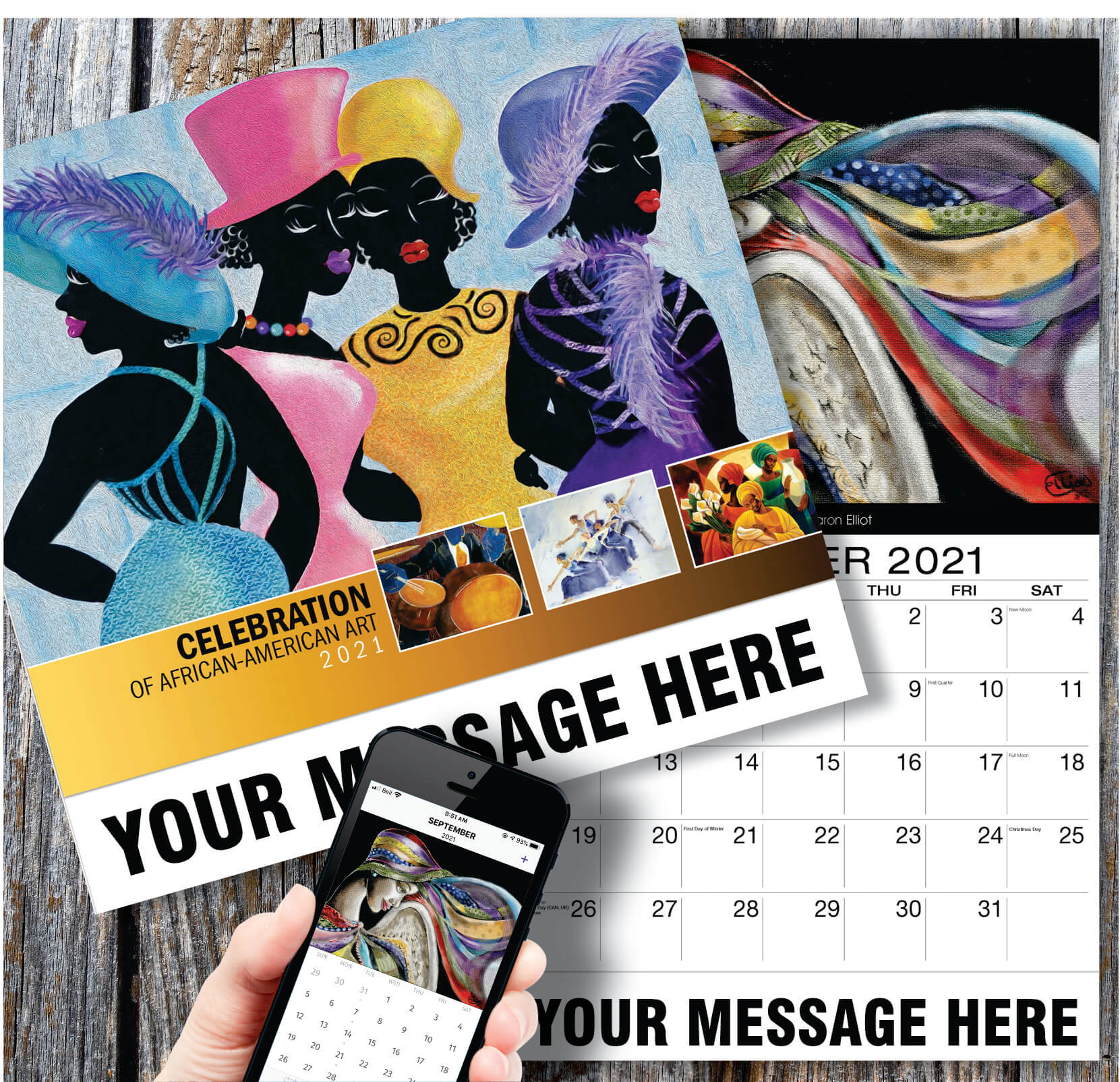 African American Art Calendar 2025