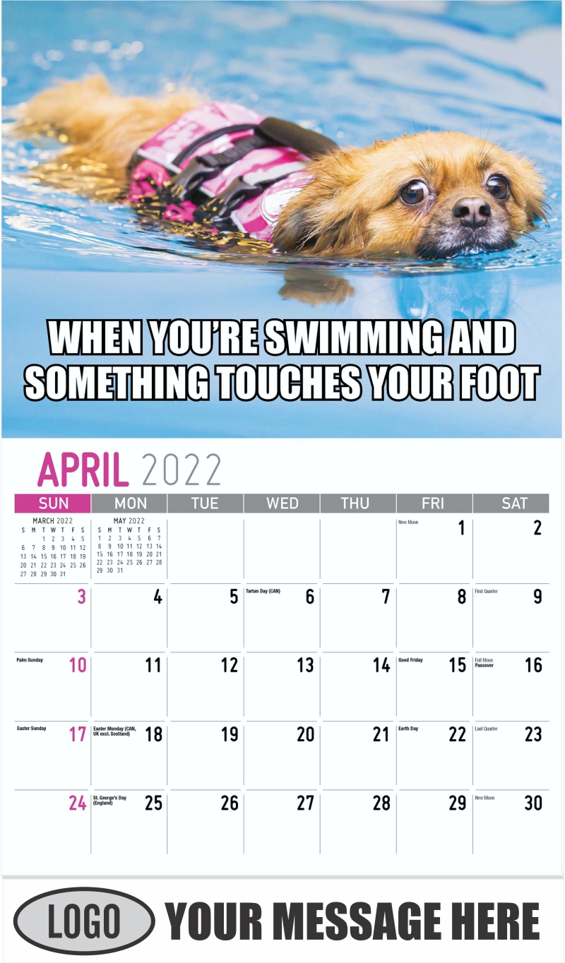 2022 Promotional Advertising Calendar The Memeing of Life low as 65¢
