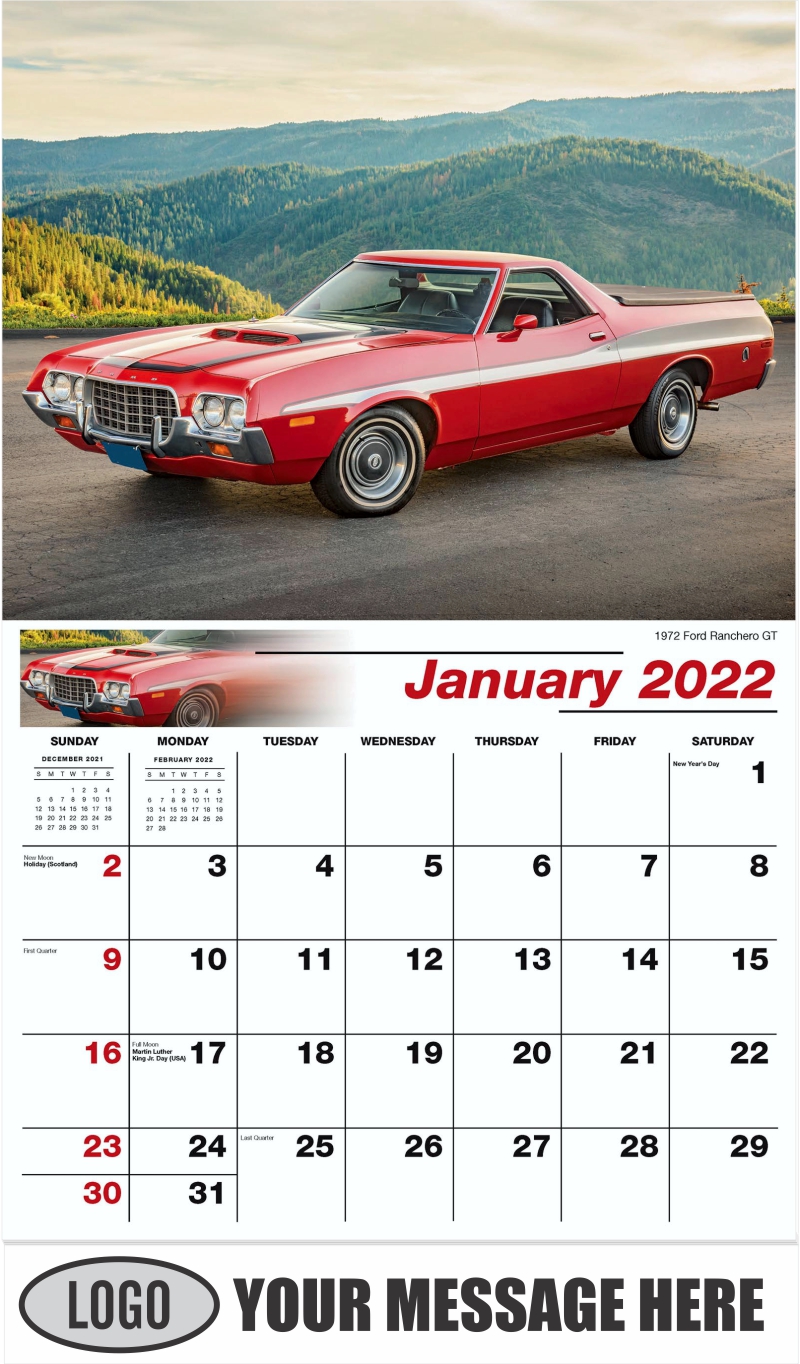 Ford 2022 Calendar