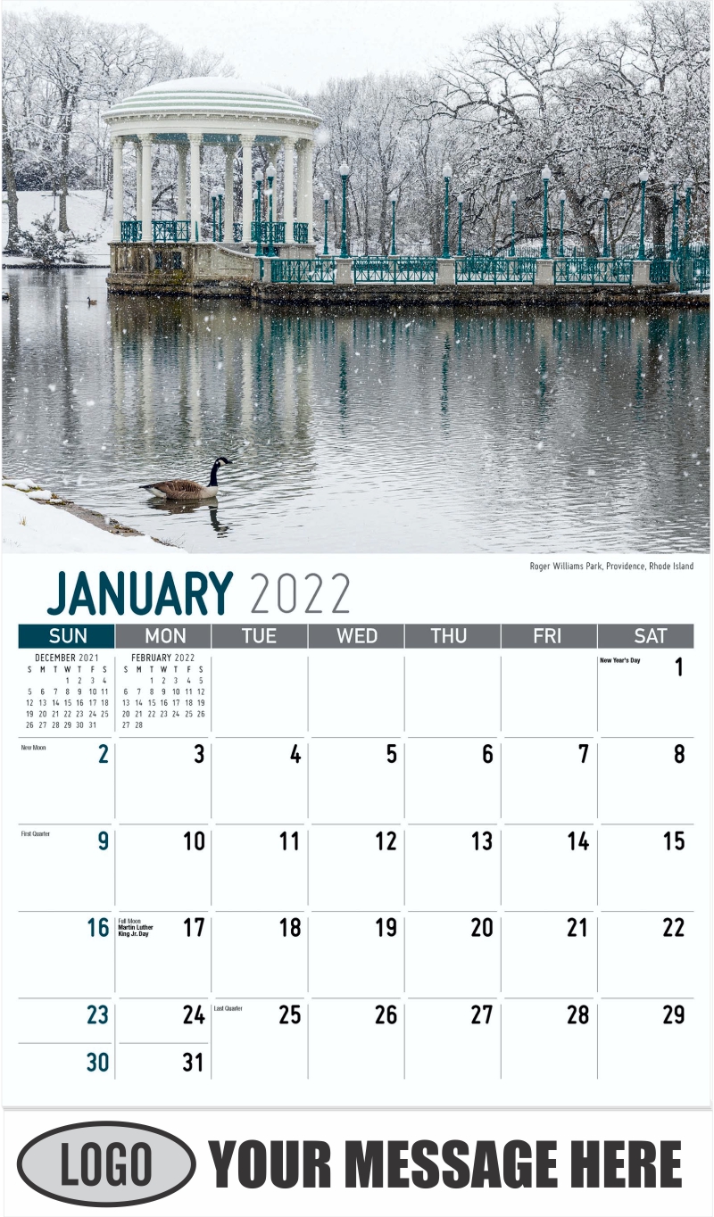 2022 Business Promotion Calendar | New England States | low as 65¢