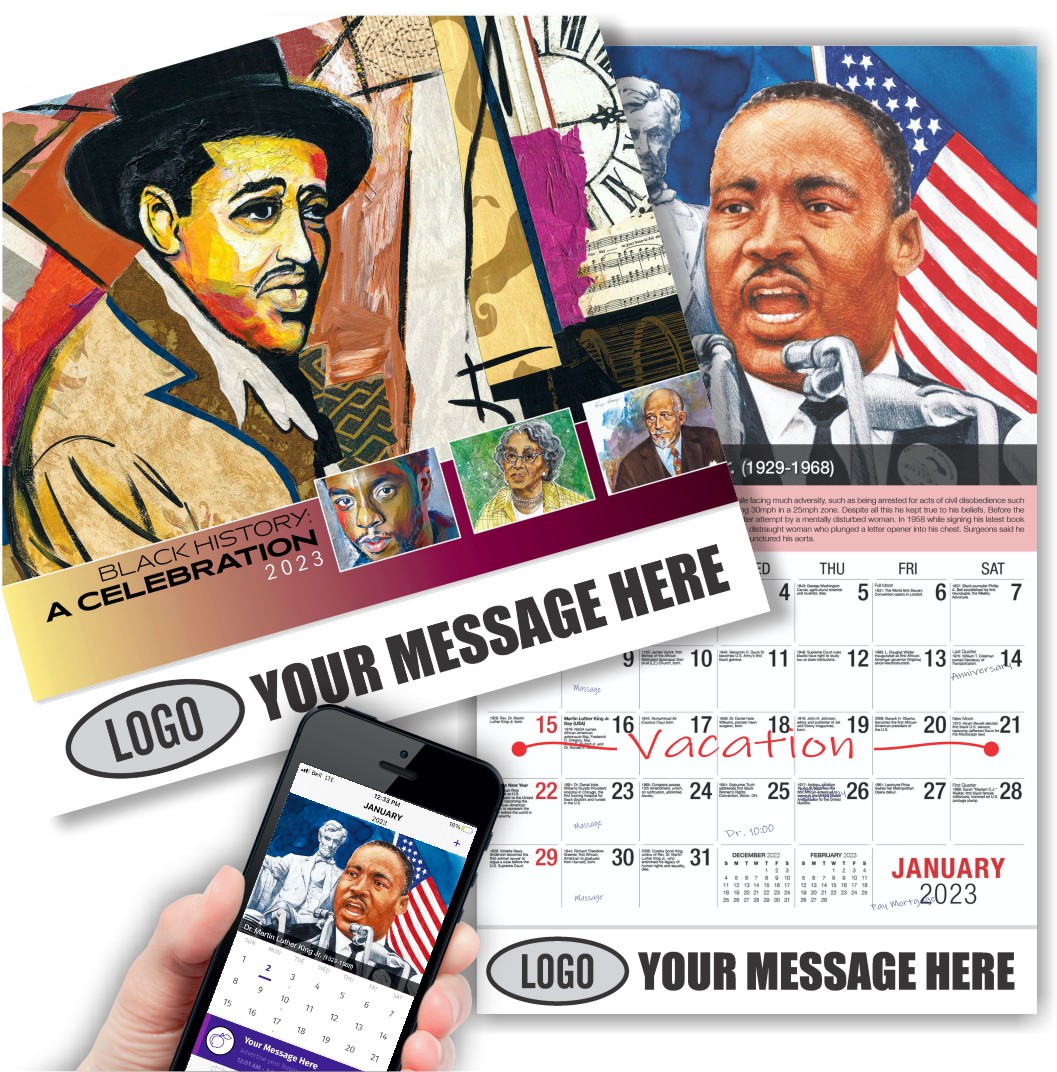 Black History | 2023 Promotional Advertising Calendar | low as 65¢