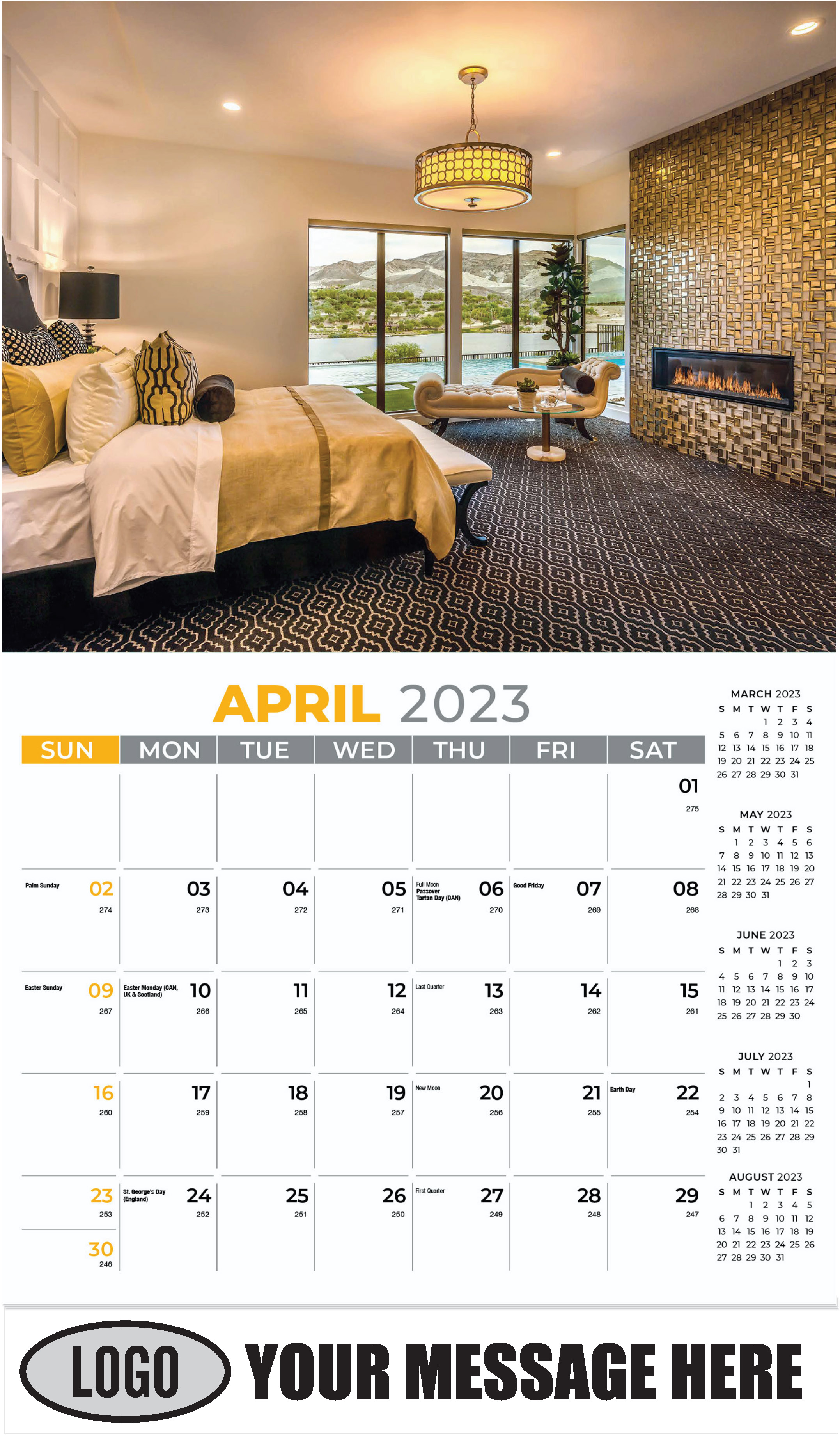 April - Décor & Design 2023 Promotional Calendar