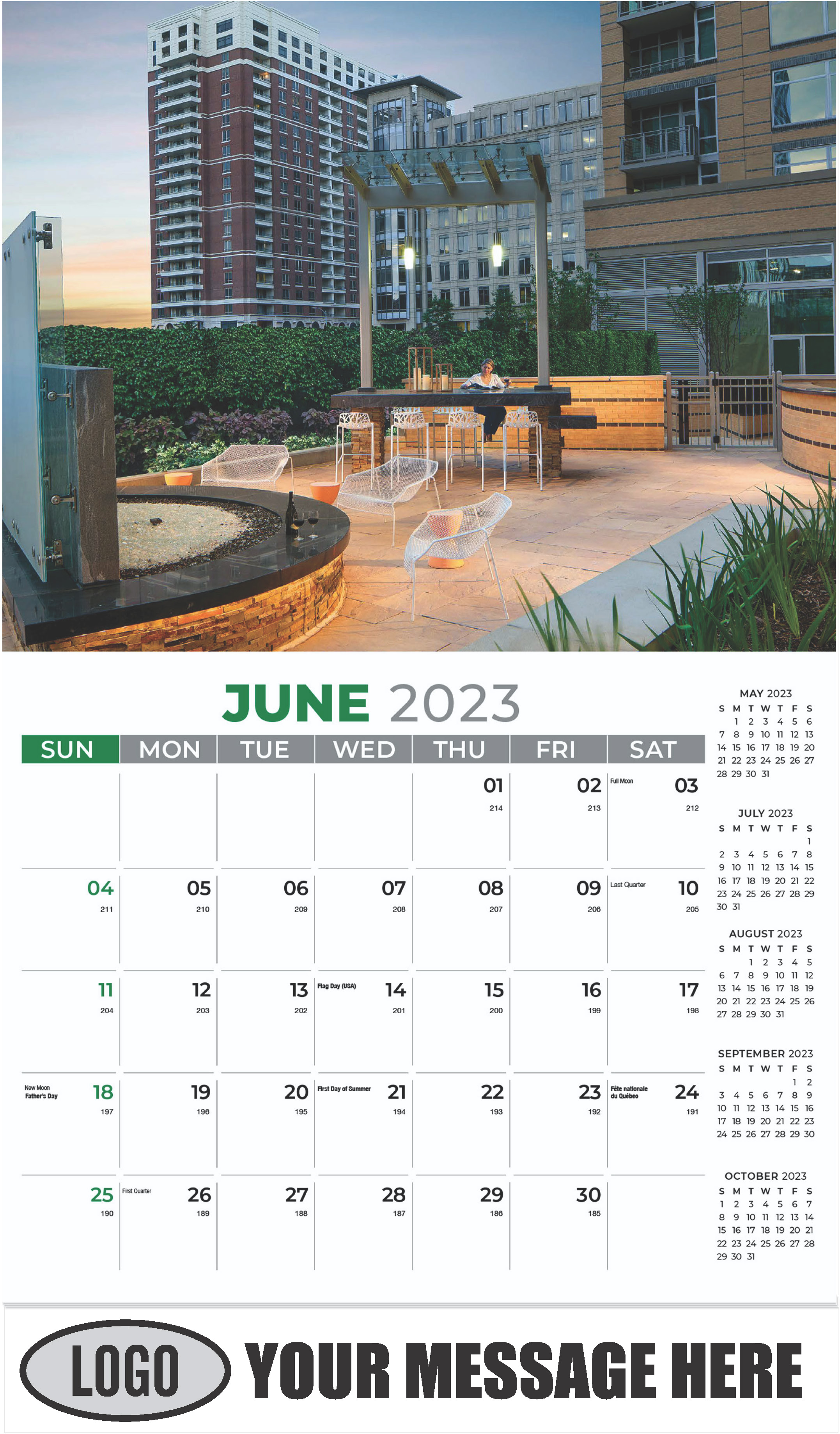 Luxury Homes Calendar - June - Homes 2023 Promotional Calendar