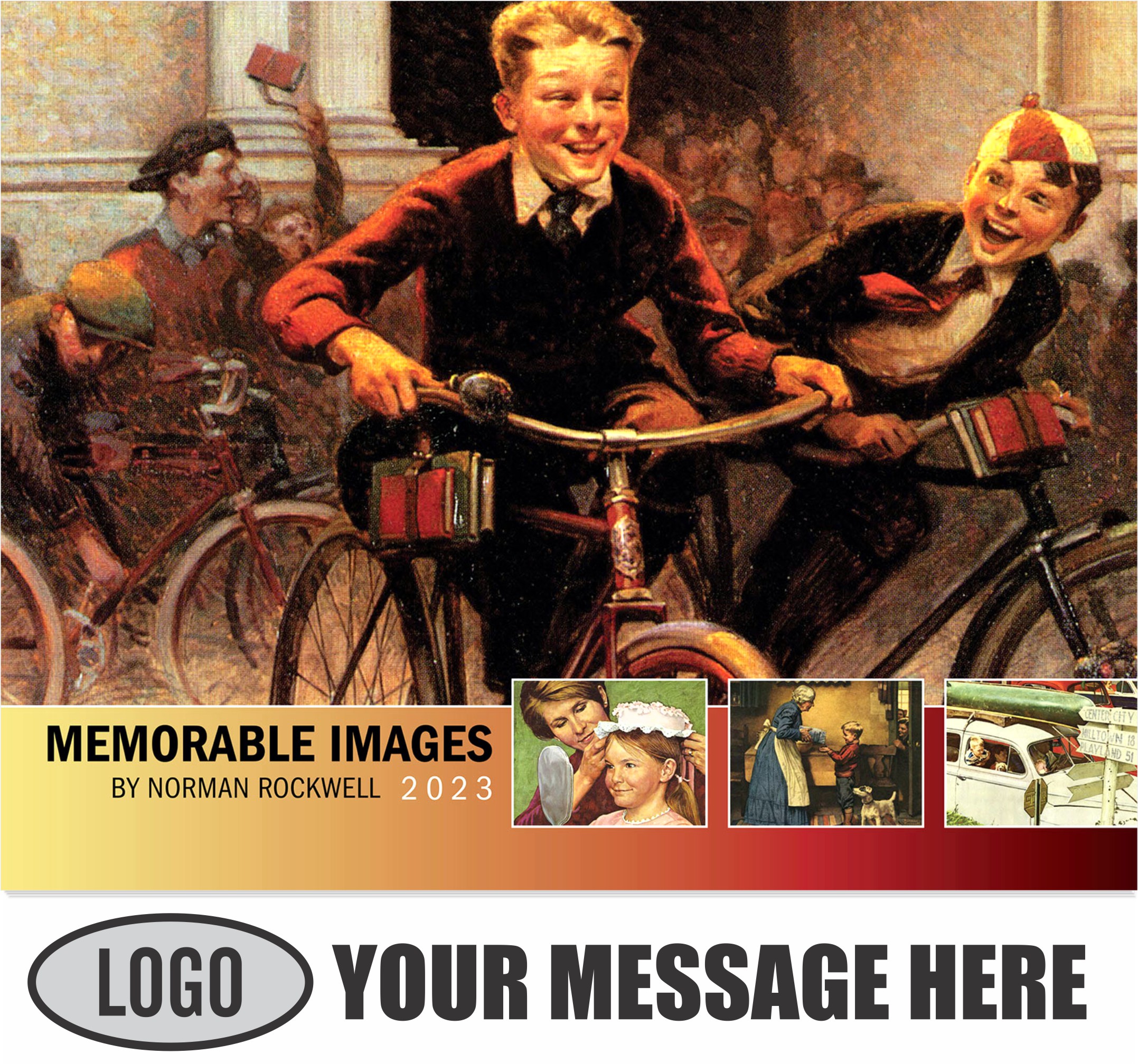 2023 Norman Rockwell - Memorable Images Promotional Calendar