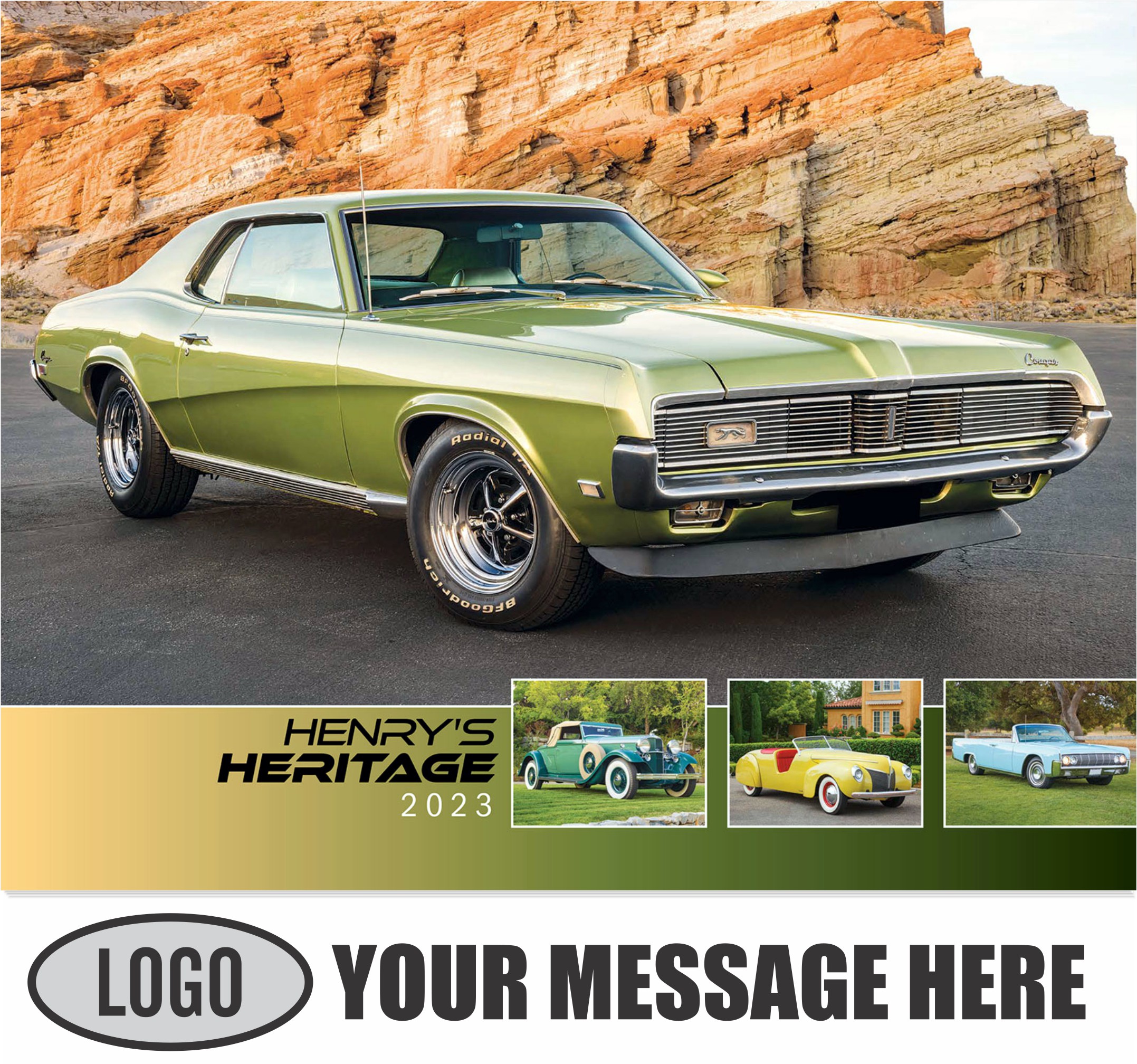 Ford Cars Wall Calendar 2023 Business Promotion low as 65¢