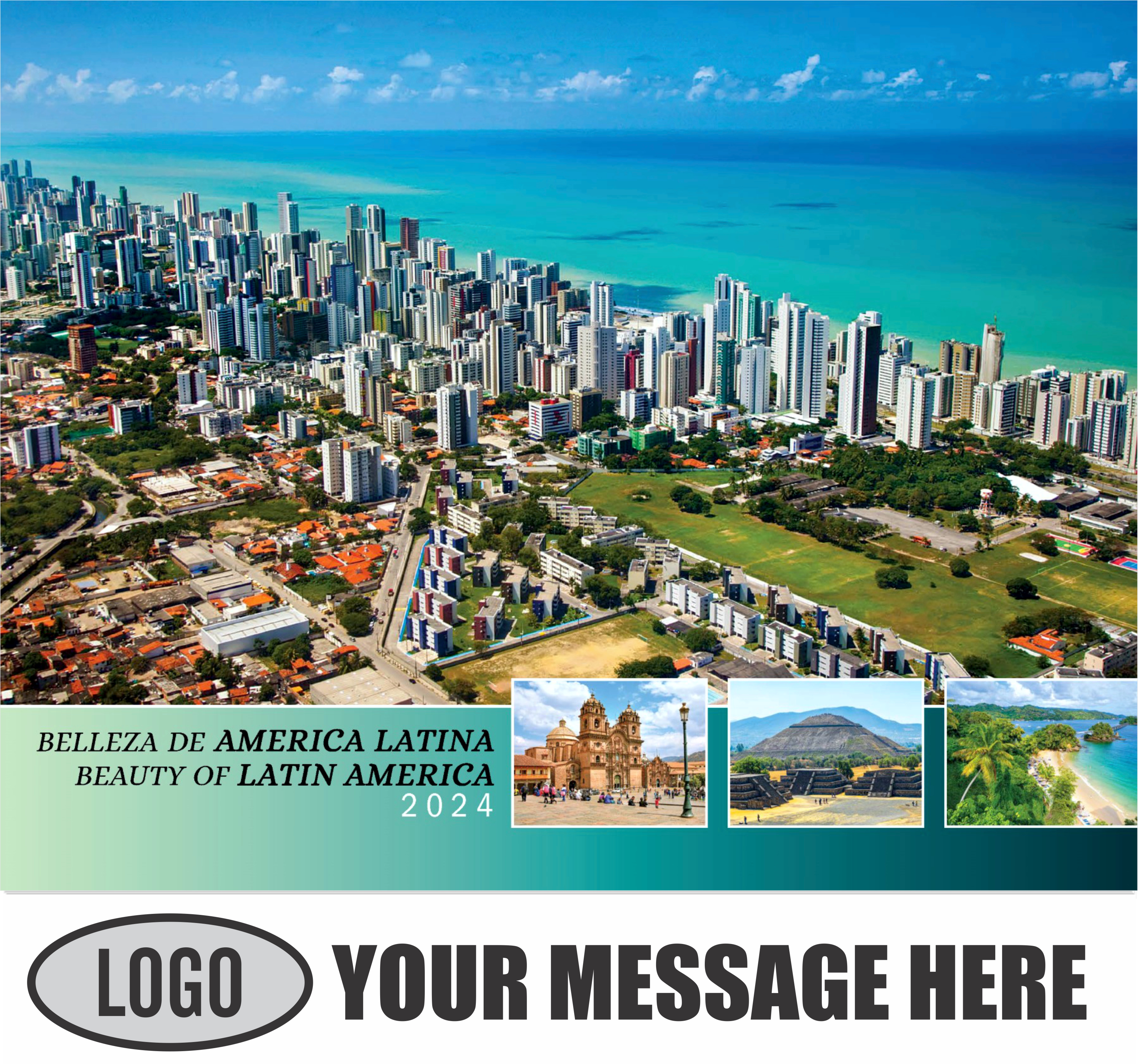 Latin America Scenic  2024 Business Promo Calendar - cover