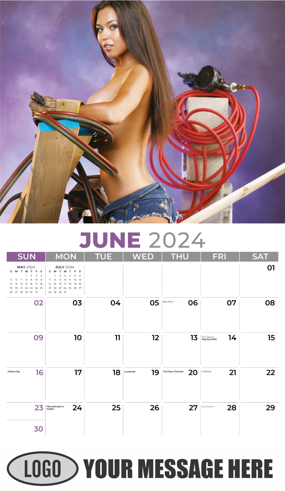 Building Bades 2024 Business Promotional Calendar - June
