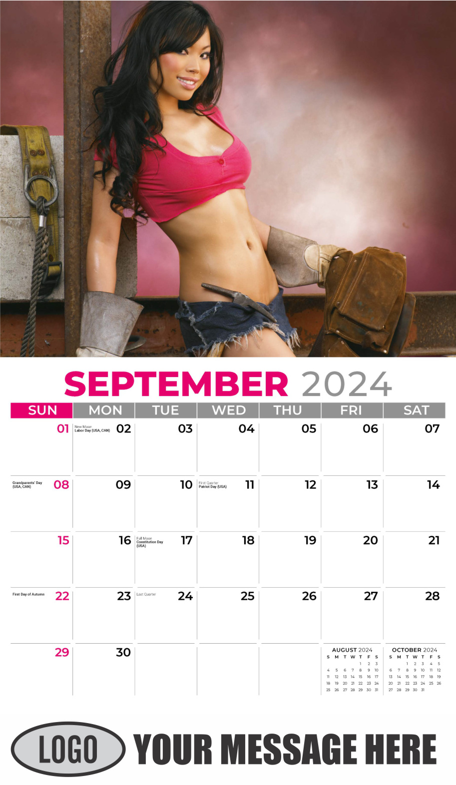 Building Bades 2024 Business Promotional Calendar - September
