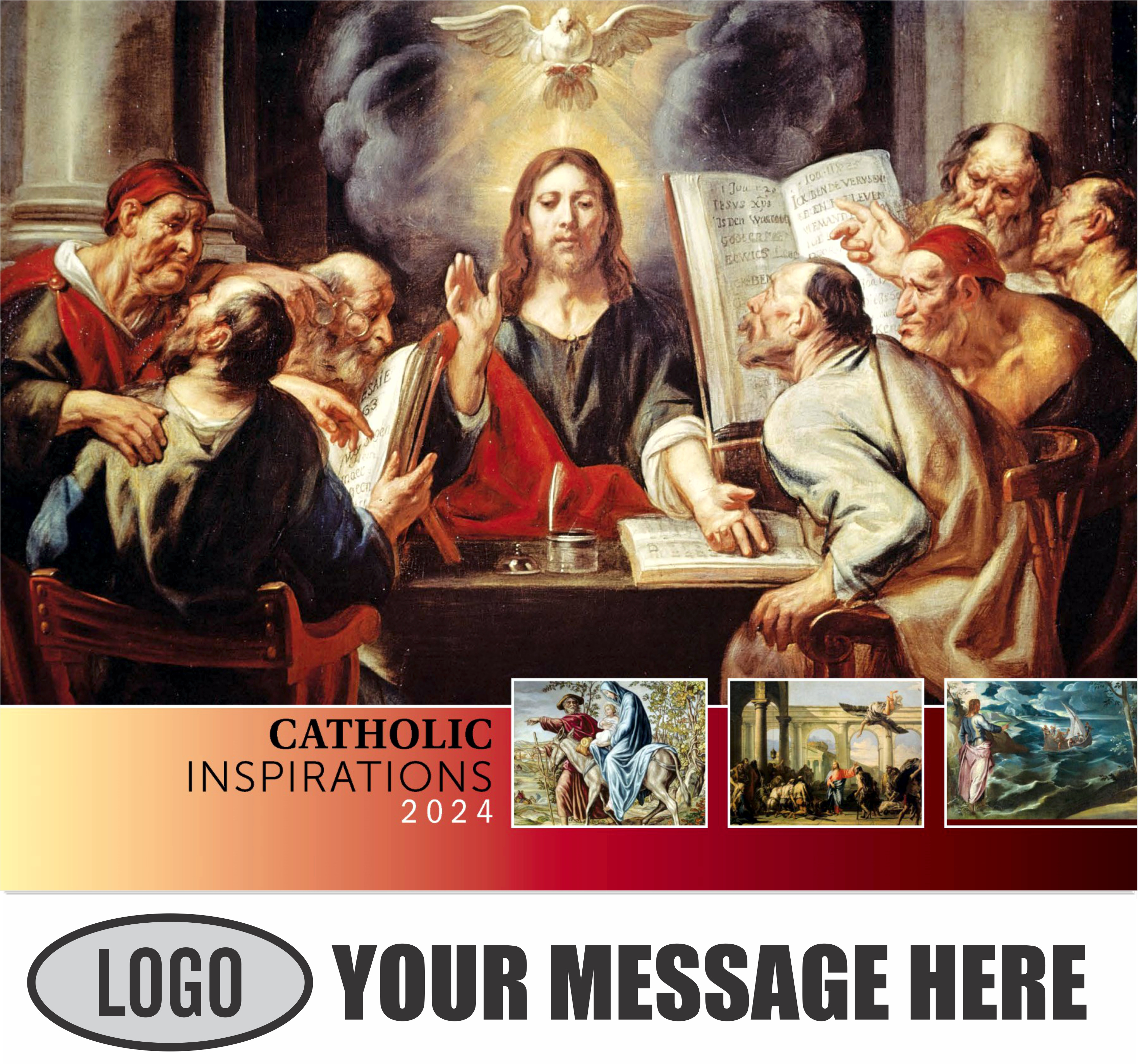 Catholic Inspirations 2024 Church Promotion Calendar - cover